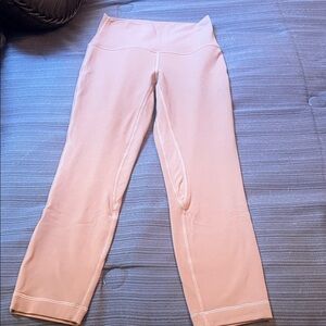 lululemon athletica Peach Leggings